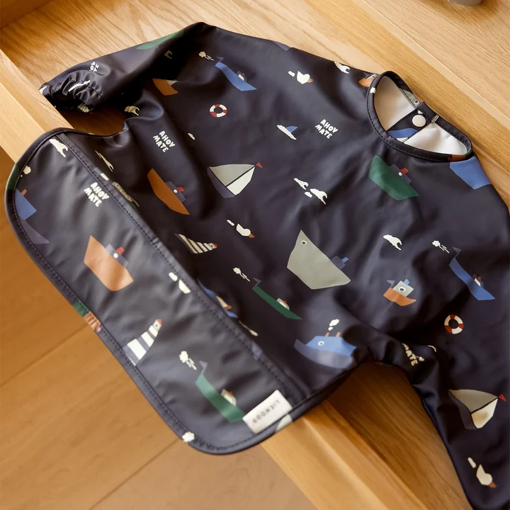 LIEWOOD - Merle Cape Lätzchen, Sailing, classic navy