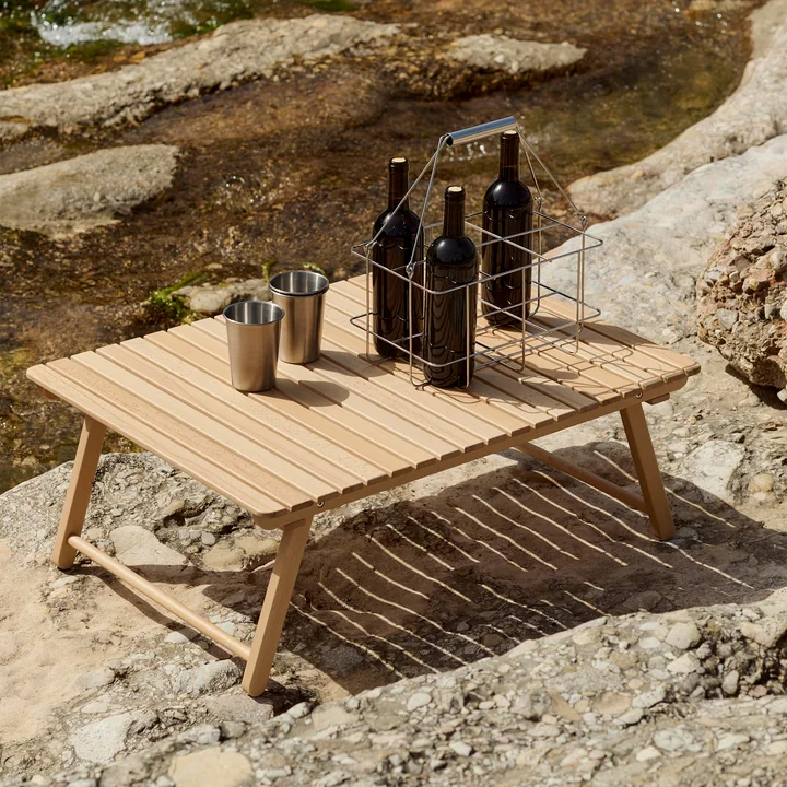 HAY - Outdoor Market Klapptisch L, natur