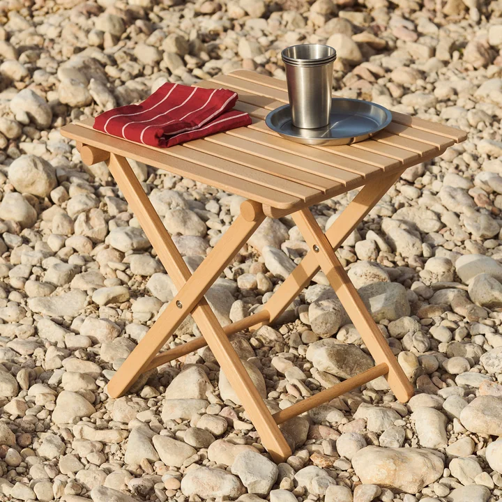 HAY - Outdoor Market Klapptisch S, natur