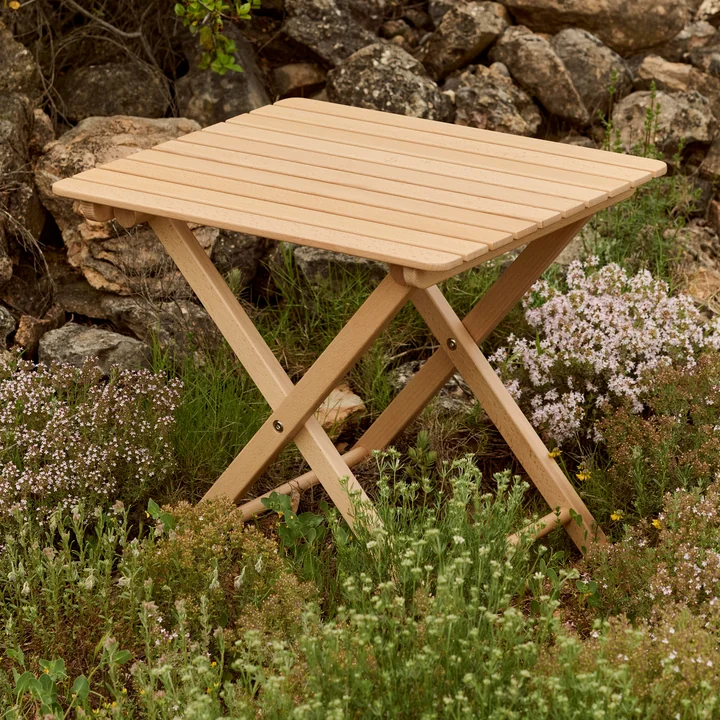 HAY - Outdoor Market Klapptisch S, natur
