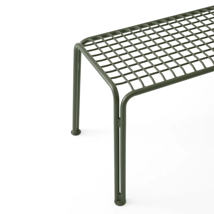 &Tradition - Thorvald SC112 Gartenbank, 125 x 46 cm, bronze green