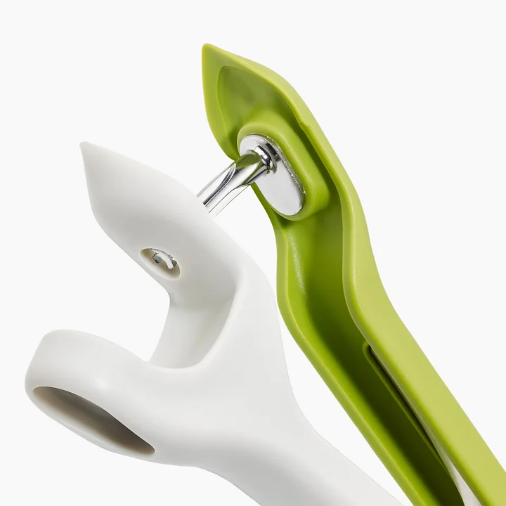 Joseph Joseph - Tweezy 2-in-1 Entkerner, stone / green