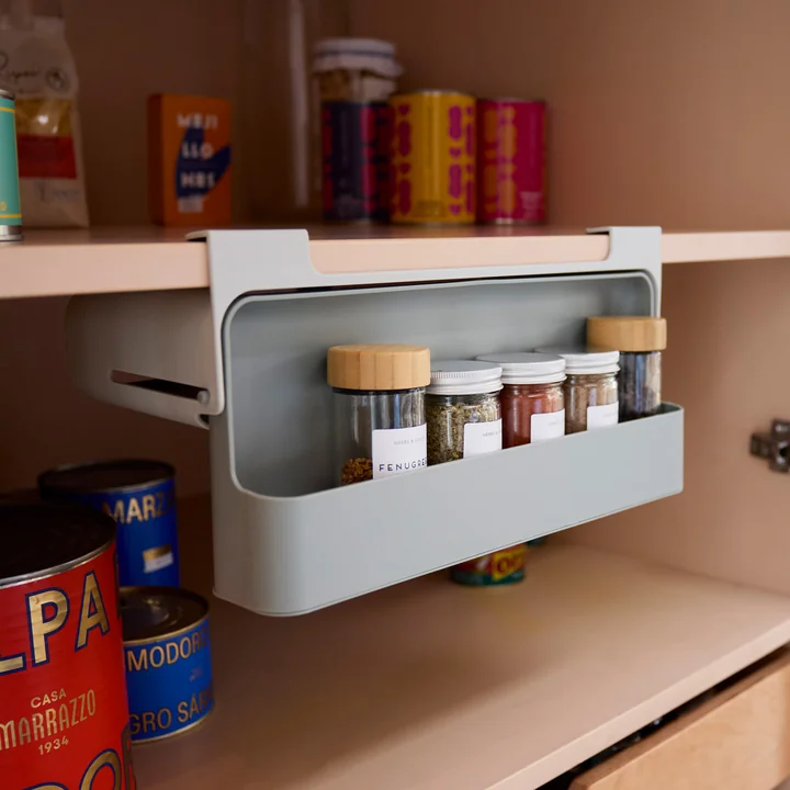 Joseph Joseph - CupboardStore ausziehbares Gewürzregal, light stone