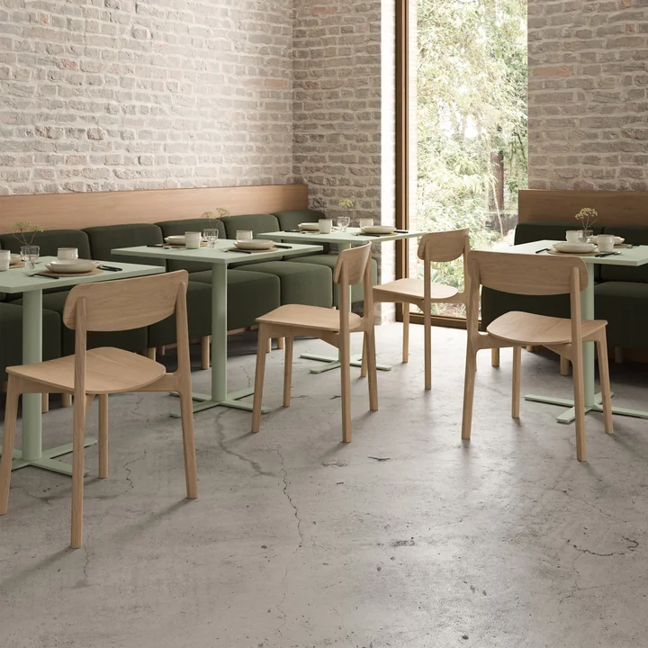 Andersen Furniture - Anch Stuhl, Eiche weiß pigmentiert