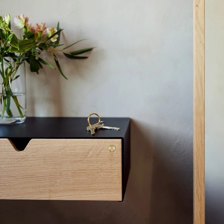 Andersen Furniture - Keep Wandregal, Eiche, schwarz