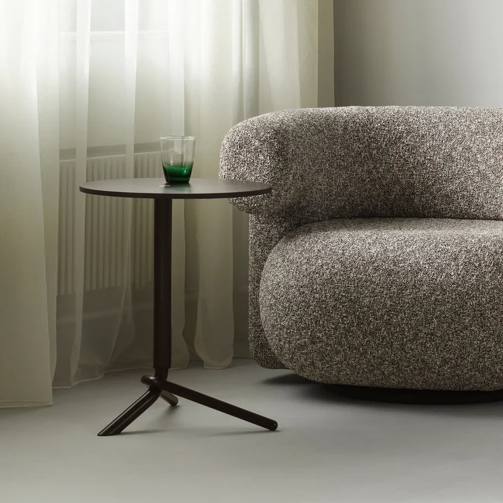 Normann Copenhagen - Lift Beistelltisch, dunkelbraun