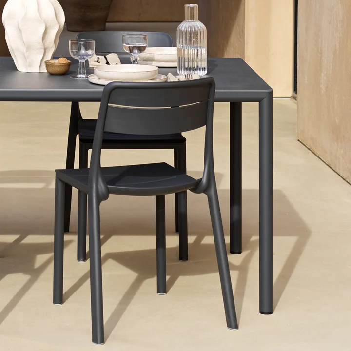 Nardi - Piave Tisch 160 x 90, anthrazit