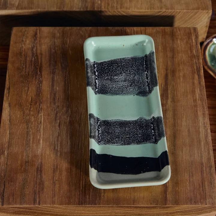 HKliving - 70's Tablett, 7,7 x 18 cm, river