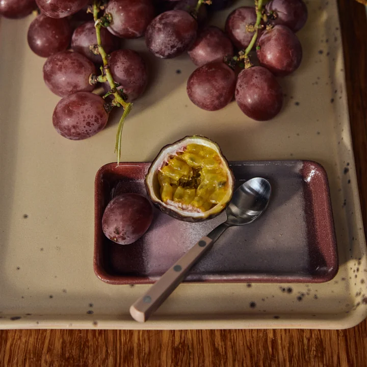 HKliving - 70's Tablett, 7,7 x 13,6 cm, bloom