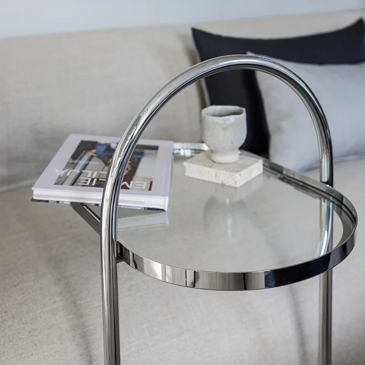 Mette Ditmer - Moves Beistelltisch, chrom