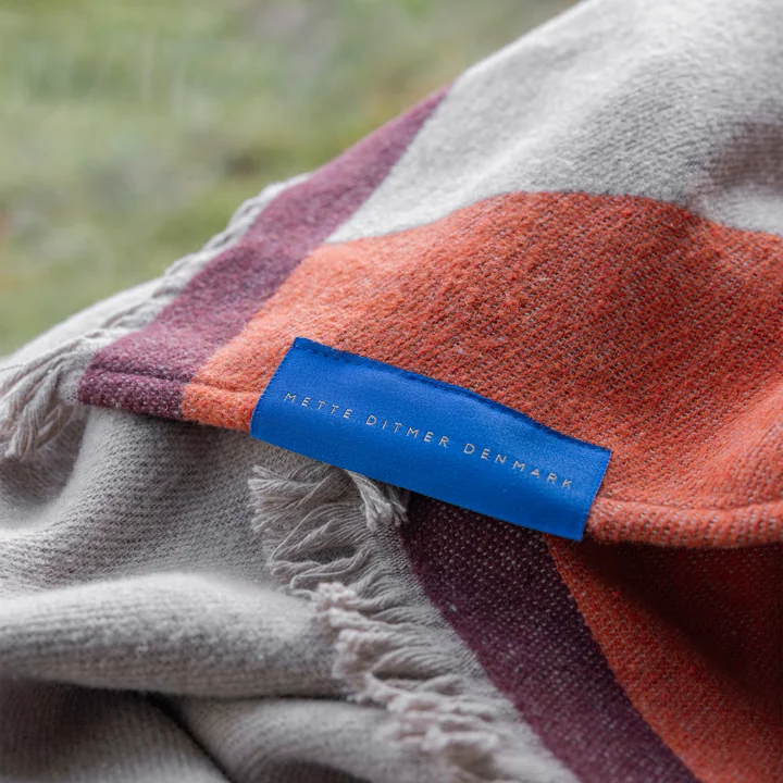 Mette Ditmer - Studio Decke, 130 x 175 cm, orange