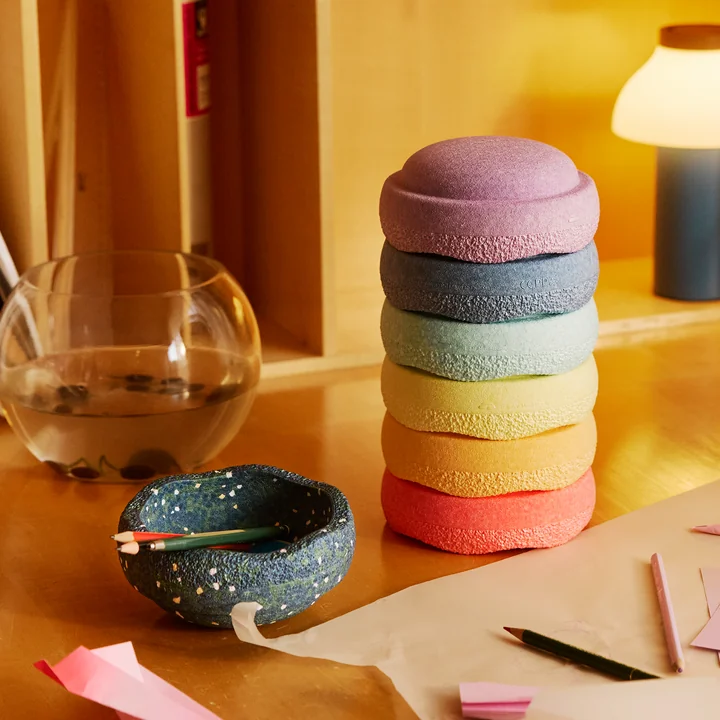 Stapelstein® - Original Mini, Spring Special rainbow pastel (7er-Set)