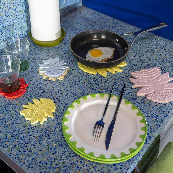 &klevering - Blume Topfuntersetzer
