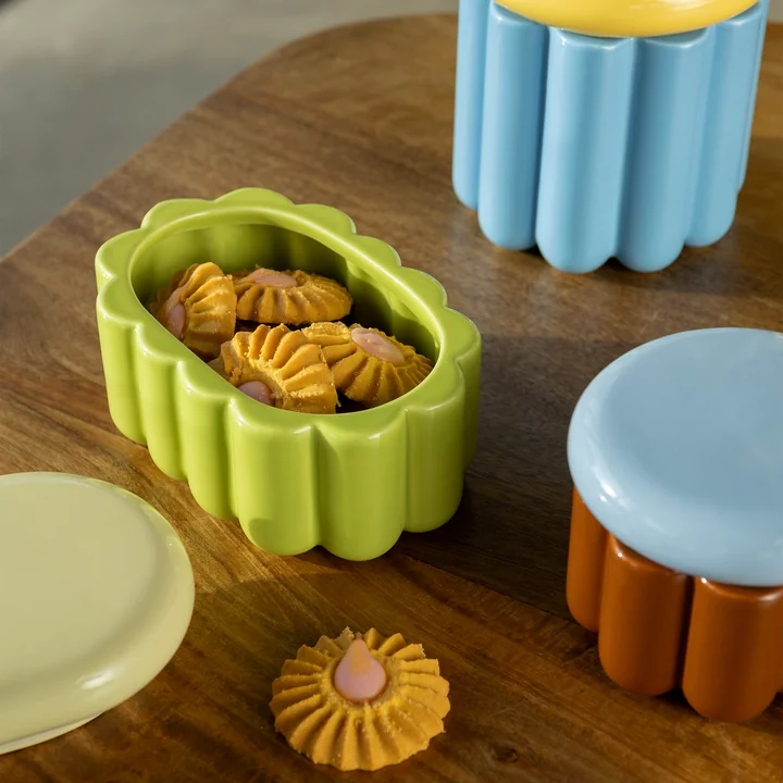 &klevering - Charlo Vorratsdose, pear green