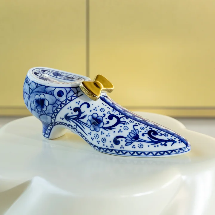 &klevering - Delftware Shoe Spardose