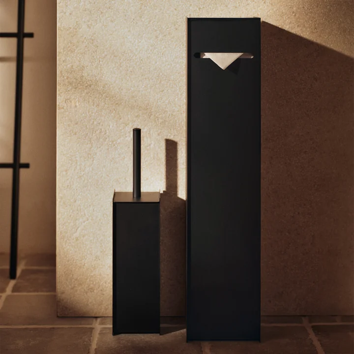 Ferm Living - Sama Toilettenbürste, schwarz