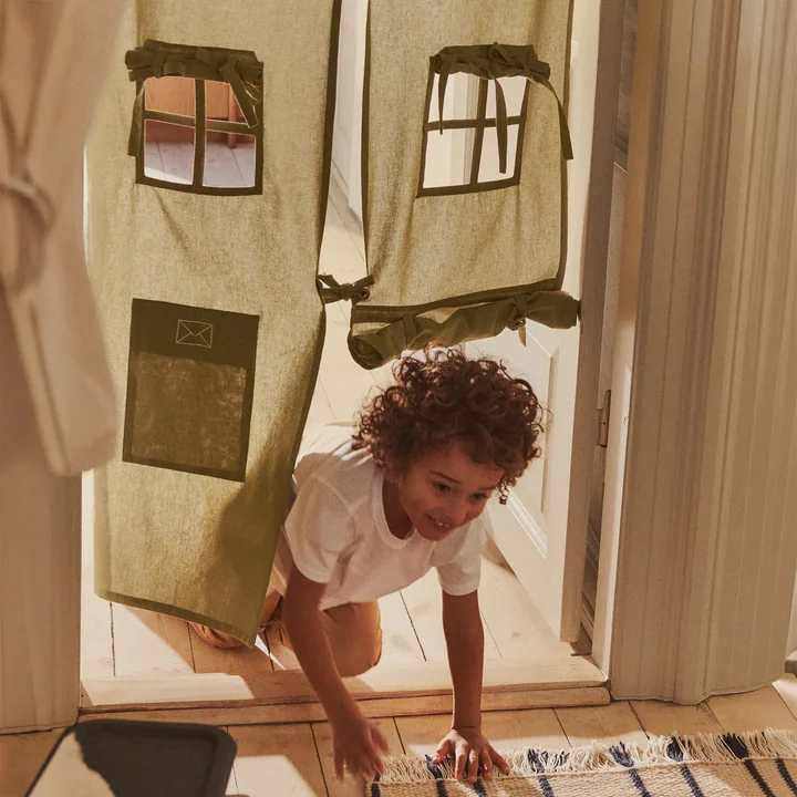 Ferm Living - Settle Türvorhang, elm green