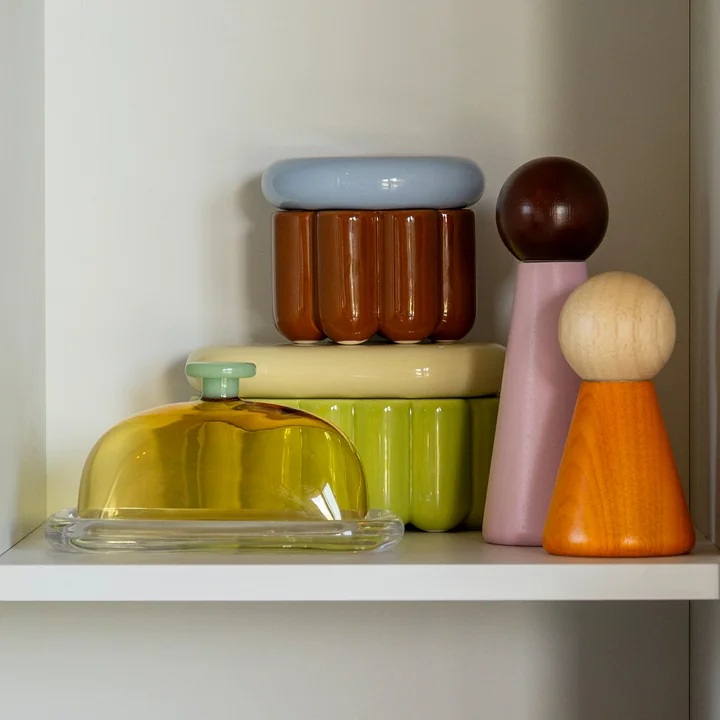 &klevering - Cantine Butterdose, gelb