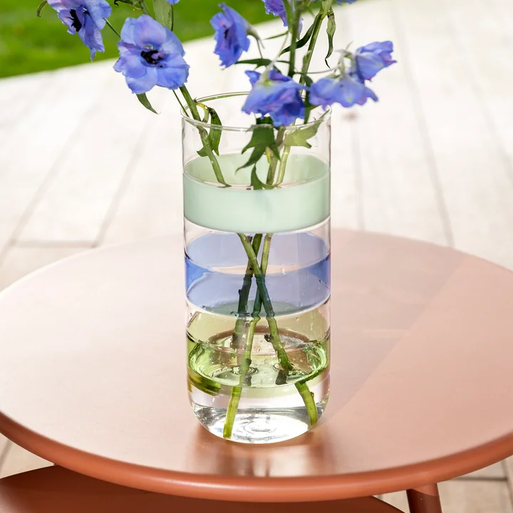 &klevering - Lumo Vase large, mehrfarbig