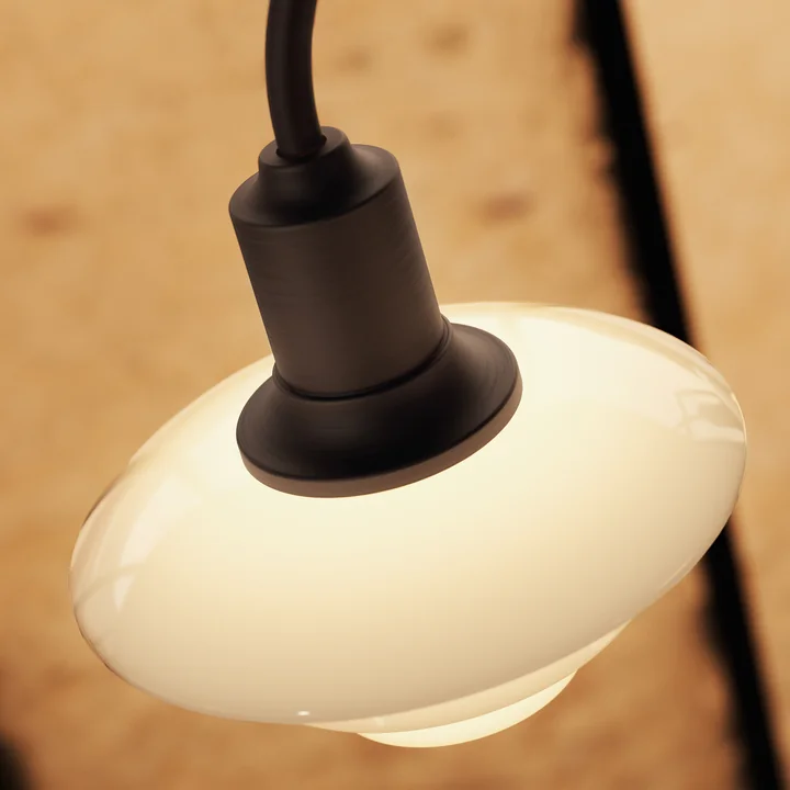 Louis Poulsen - PH 1/1 Kronleuchter Centenary Edition, aged brass / dusty terracotta