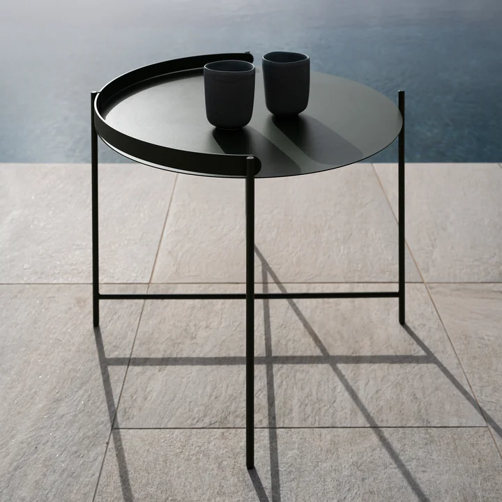 HOUE - EDGE Beistelltisch Ø 62, olivgrün