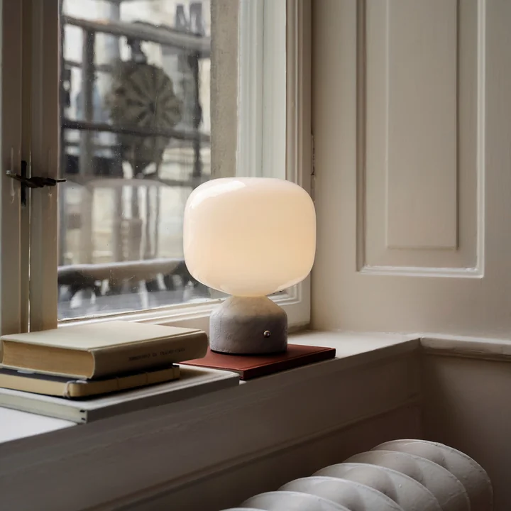 Gejst - MEEMO portable Tischleuchte White Marble