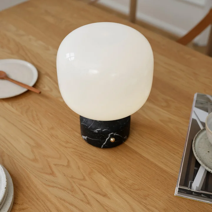 Gejst - MEEMO portable Tischleuchte Black Marble