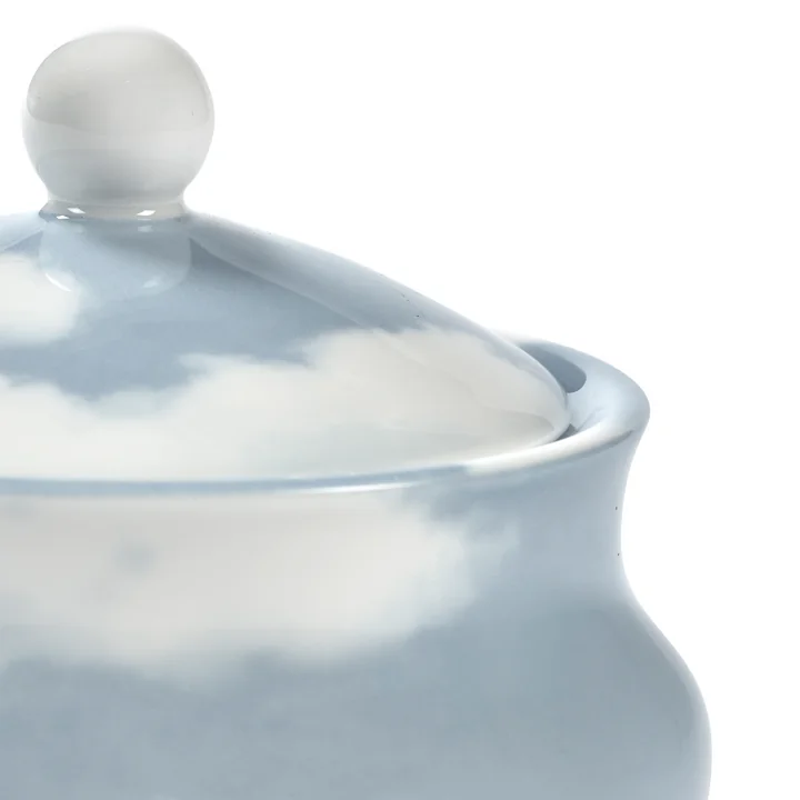 Serax - Rêves de Rêves Zuckerdose, blau / weiß