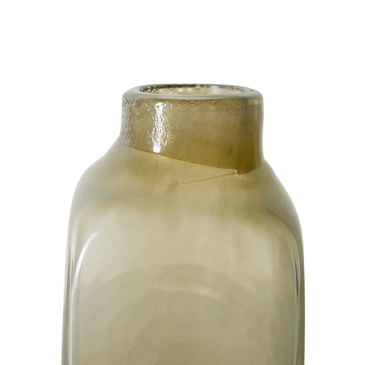 HKliving - Atelier Glasvase, small, pale green