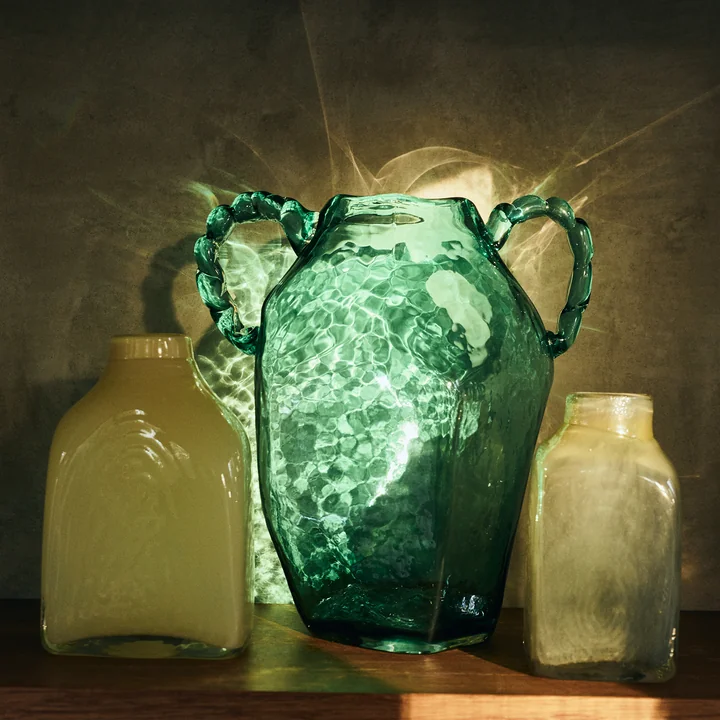 HKliving - Atelier Glasvasen, medium und small