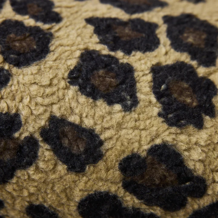 HKliving - Rollenkissen, Ø 13 x 50 cm, panther