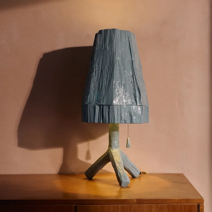HKliving - Tischleuchte, sky blue
