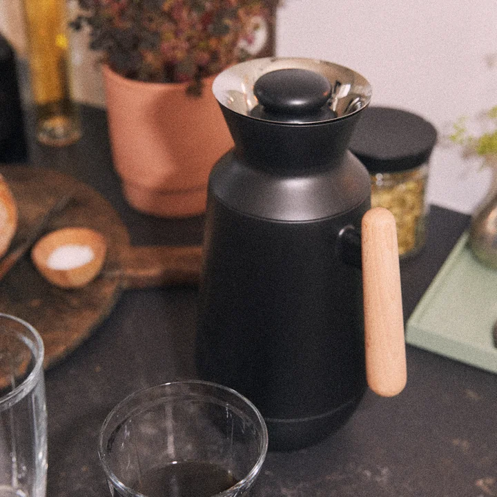 Rosendahl - DayBreak Isolierkanne hoch, 1,0 l, schwarz