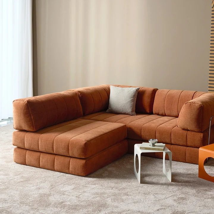 Innovation Living - Cozypad Sessel, rust orange (Stoff 412 Esina)