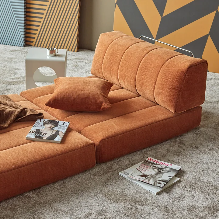 Innovation Living - Cozypad Sessel, rust orange (Stoff 412 Esina)