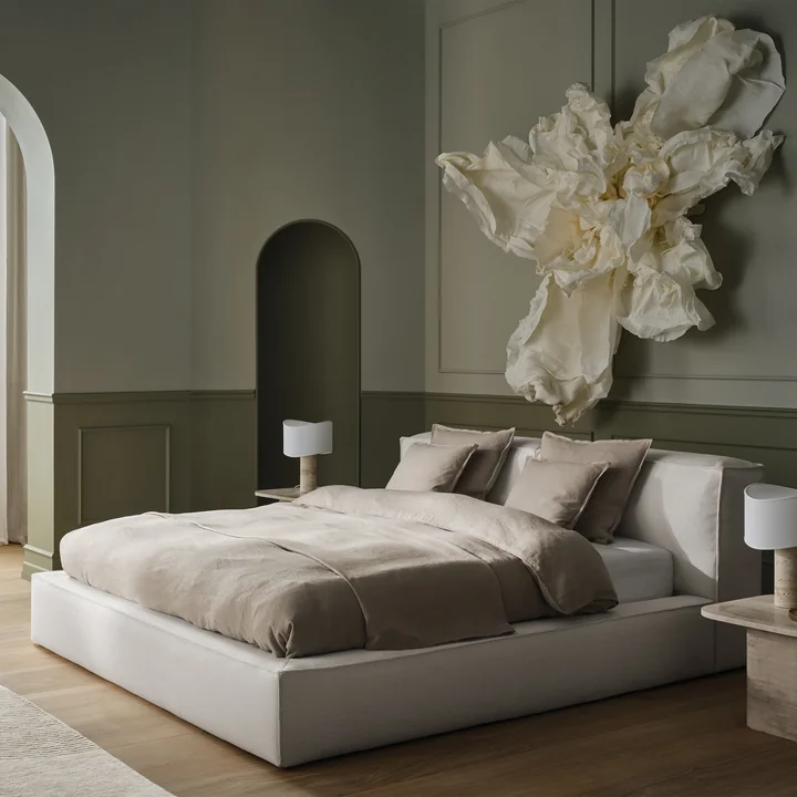 Bolia - Cosima Bett, 180 x 200 cm, beige (Adria)