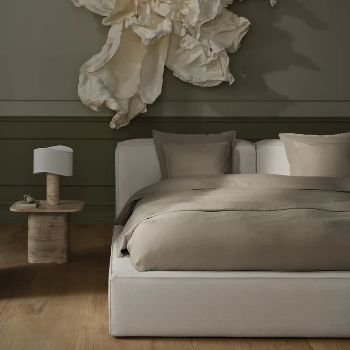 Bolia - Cosima Bett, 180 x 200 cm, beige (Adria)
