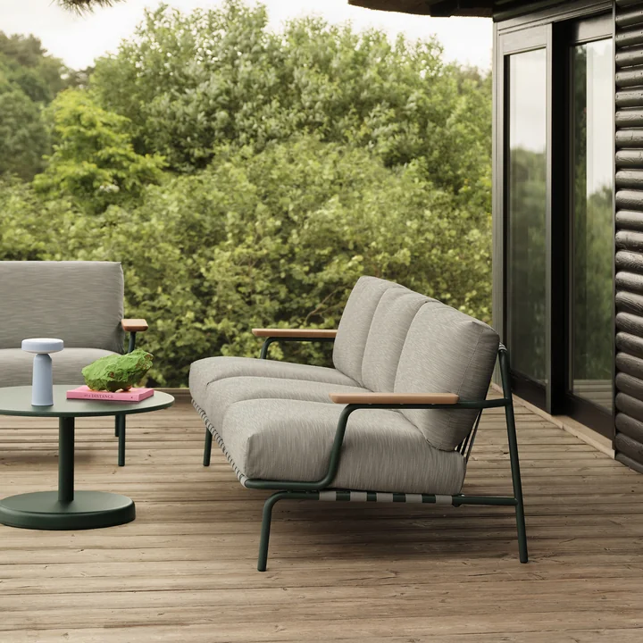 Muuto - Settle Outdoor 3-Sitzer Sofa