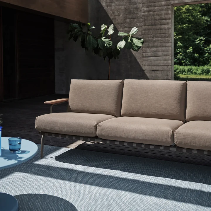 Muuto - Settle Outdoor 3-Sitzer Sofa