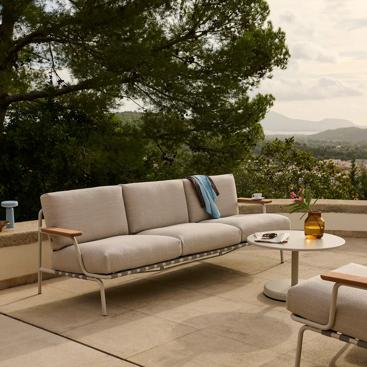 Muuto - Settle Outdoor 3-Sitzer Sofa