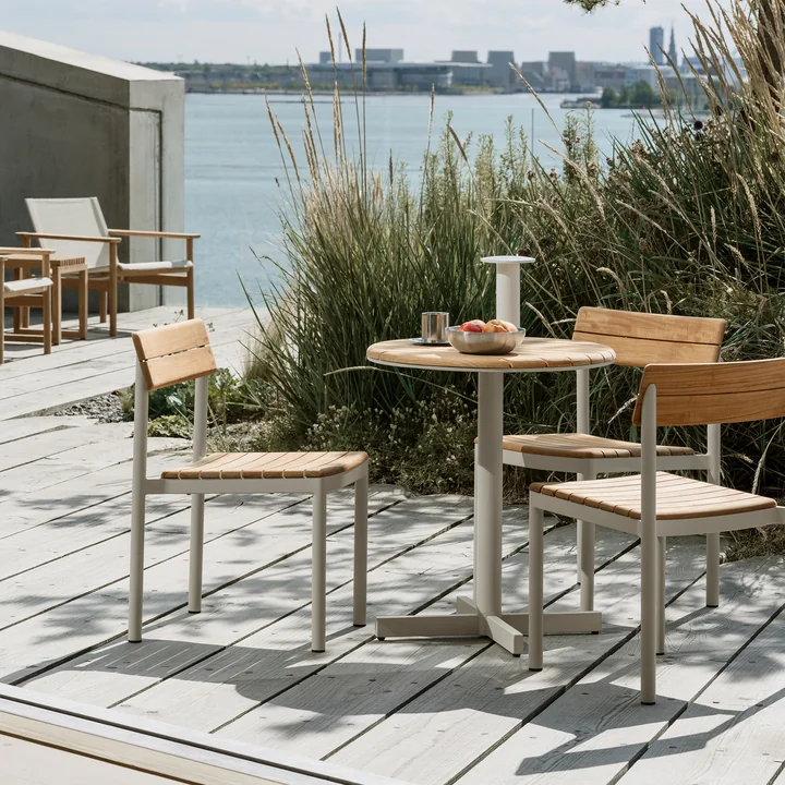 Fritz Hansen - Skagerak Pelagus Stuhl, Teak / elfenbein