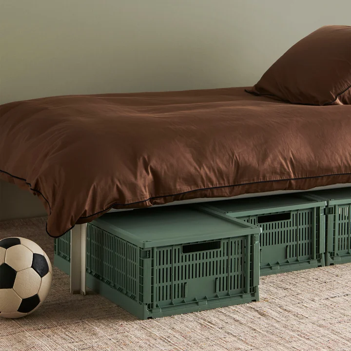 HAY - Outline Bettwäsche, milk chocolate