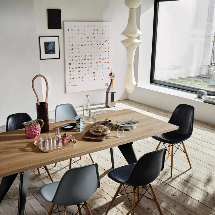 Vitra - Akari E Pendelleuchte, Ø 48 cm H 295 cm, natur