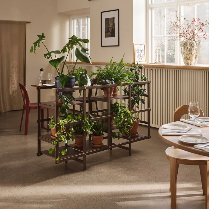 Design House Stockholm - Rahmenregal, Eiche dunkel