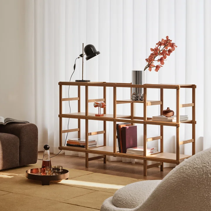 Design House Stockholm - Rahmenregal, Eiche