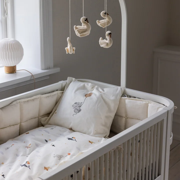 Sebra - Baby-Bettnestchen, abgesteppt / World of Sebra