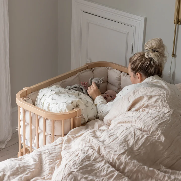 Sebra - Beistellbett, Wooden Edition