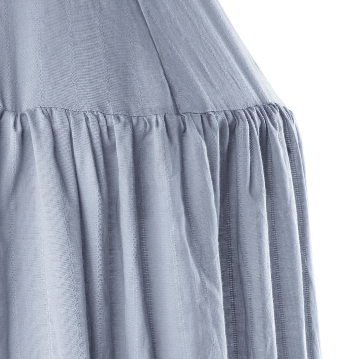 Sebra - Betthimmel, Dobby Wave, dusty blue