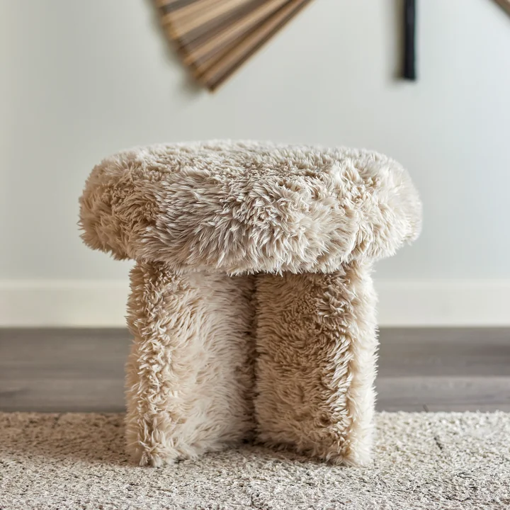 Bloomingville - Frikka Pouf, natur