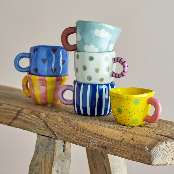 Bloomingville - Nini Tasse, Multipack, multi (6er-Set)